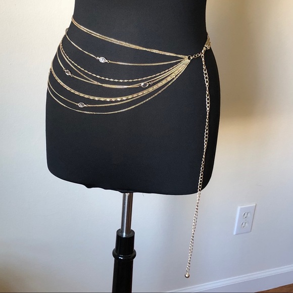 KAVERI | Gold Chain Belt/Necklace - Picture 6 of 6